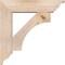Ekena Millwork Westlake Traditional Smooth Bracket w/ Offset Brace, Douglas Fir, 7 1/2"W x 30"D x 30"H BKT0806X30X30WTL01SDF - alternate 3